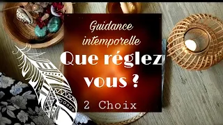 Que réglez-vous en ce moment  ? ✨2 choix ✨ Intemporel🪶