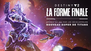 Destiny 2 : La Forme Finale | Aperçu d'Arsenal du crépuscule - Nouveau Super de Titans [FR]