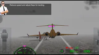 EMERGENCY Runway is not accessible ! || plane destroyed || Rough landing -- Captain Disposed