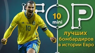 Мини-ТОП-10 лучших бомбардиров в истории Евро