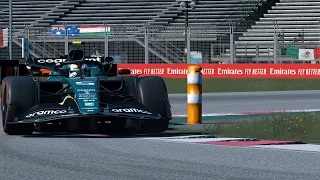 Assetto Corsa - Sebastian Vettel Onboard Qualifying Lap | 2022 Mexico City Grand Prix | Pirelli