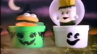 McDonalds McNugget Buddies Halloween Happy Meal Pails Commercial: October 1990