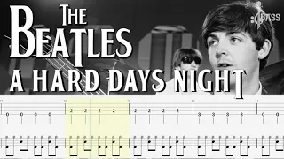 The Beatles - A Hard Day's Night (Bass + Drum Tabs) By Paul McCartney & Ringo Starr