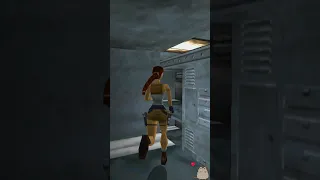 Self-aware Lara Croft Timed Parkour in Tomb Raider 2