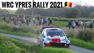 WRC Ypres Rally 2021 II Maximum attack, punctures & more!