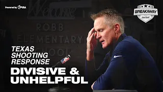 Steve Kerr & Sports Media’s Texas Shooting Response is Divisive and Unhelpful