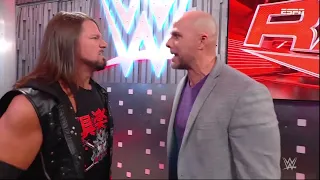 AJ Styles quiere un combate con Sami Zayn - WWE RAW 19 de Diciembre 2022 Español Latino