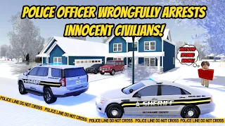 Greenville, Wisc Roblox l FAKE Police Officer ARRESTS Innocent Civilians Roleplay