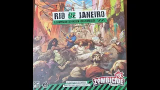 ZOMBICIDE 2nd Edition Rio Z Janeiro Expansion Set Unboxing