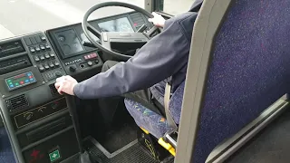 Me driving Plaxton Premiere Volvo B10M RX51 EXM