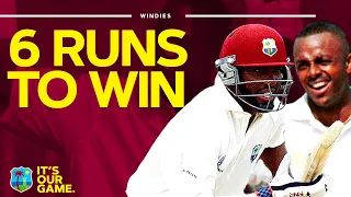 Courtney Walsh Batting With Brian Lara To BEAT Australia | TENSE Final Wicket Partnership IN FULL