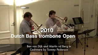 Ben van Dijk - bass trombone T. Peterson Duet Cashmere