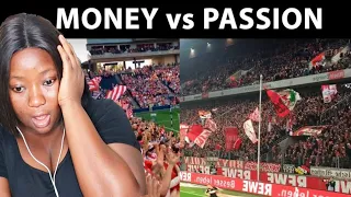 "Football Novice" Reacts To Football Fans and Atmosphere USA vs Europe