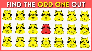 🚀 Supercharge Your Brain With Find the Odd One Out Challenge 🔍 Crack The Emoji Code! 🧩#94