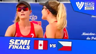 Megan/Nicole vs. Hermannova/Stochlova - Semi Final Highlights Agadir 2022 #BeachProTour