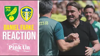 Daniel Farke Reaction | Norwich City 0-0 Leeds United | The Pink Un