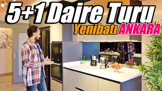 EV TURU #20 / Yeni Batı 'da 5+1 Daire Turu / Modern Mutfak - Kış Bahçesi - Çalışma Odası