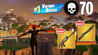 70 Elimination Solo Vs Squads Gameplay Wins (Fortnite Chapter 5)