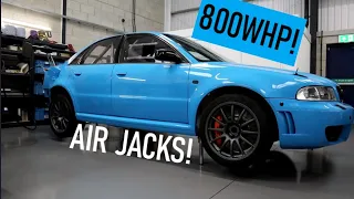 CRAZY 800WHP Audi B5 S4 track car build | Tempest Performance