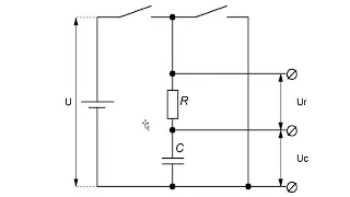 RC-цепь. Формула зарядки конденсатора