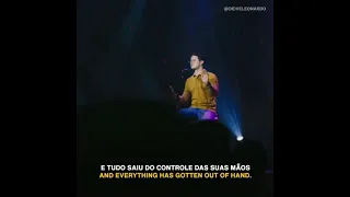 Tipografia- Deive Leonardo - Deus está no controle de tudo - para status whatsapp- gospel - Reflexão