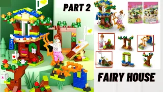 Merakit mainan FAIRY HOUSE part 2 | 6 in 1 bikin gagal fokus !