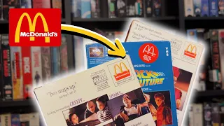 I Own Over 400 VHS Movies! Rare McDonalds VCR Tapes