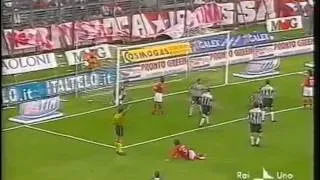 Perugia - Juventus 0-4 (07.04.2002) 13a Ritorno Serie A.