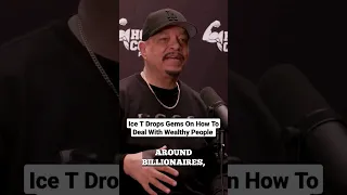 Ice T drops game on how to keep your Billionaire friends #viral #short #shorts #trending #shortvideo