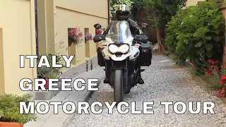 Italy - Greece Motorcycle Tour Trailer (Motosikletle Italya turu)
