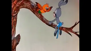 Зайчонок и муха. Bunny and fly.