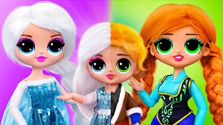 Elsa y Anna con sus Hijos / 10 DIYs de Frozen