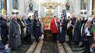 Розколяда у церкві святих Косми і Дам'яна (с. Тур'я, с. Гутисько-Тур'янське) 2023 р.