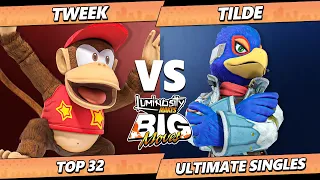 LMBM 2024 - Tweek (Diddy Kong) Vs. Tilde (Falco) Smash Ultimate - SSBU