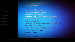 Nothing Is Lost (You Give Me Strength)  Avatar The Way Of Water (second avatar movie) sped up+lyrics