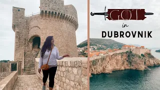 FINDING WHERE THE GAME OF THRONES SCENES WERE FILMED | DIY Free GOT Tour Dubrovnik Croatia