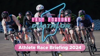 East Fortune Duathlon Race Briefing 2024