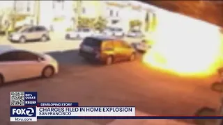 SF home explosion suspect charged for allegedly killing wife