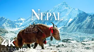 NEPAL - 4K Nature Relaxation Film - Peaceful Relaxing Music - 4k Video UltraHD