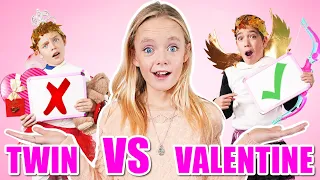 My Valentine VS My Twin! Who Knows Jazzy Better on Valentine’s Day!
