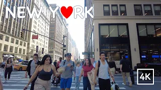 [Daily] New York City, Midtown Manhattan City Walk Tour, 7th Avenue/Fashion Avenue