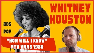 80s Pop Reaction: WHITNEY HOUSTON  - HOW WILL I KNOW (Live 1986 MTV VMAs)