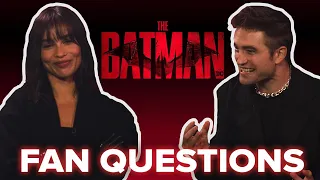 Robert Pattinson & Zoë Kravitz Answer Fan Questions About The Batman