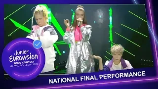 Elizaveta Misnikova - Pepelnny - Belarus 🇧🇾 - National Final Performance - Junior Eurovision 2019