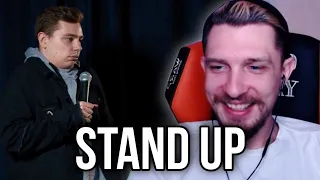 ДЖЕК ЛУНИ УМЕР СО СМЕХУ ОТ СМЕШНОГО STAND UP | jack looney нарезки