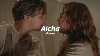 Aicha ( slowed + Reverb ) song || Overrated Mood
