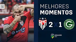 Golaço de Vizeu e vitória do Dragão! - Melhores Momentos - Atlético-GO 2 x 1 Goiás