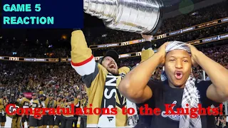 AFRICAN REACTS to Panthers @ Golden Knights; Game 5, 6/13 | NHL Playoffs 2023 | Stanley Cup Final