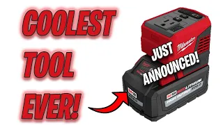 Milwaukee Tool just released the coolest tool ever! First ever look at the new Milwaukee Top-Off!