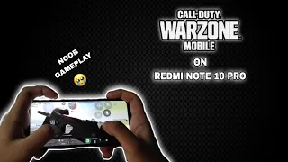 Warzone Mobile On Redmi Note 10 Pro | Handcam Gameplay | Snapdragon 732G